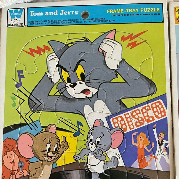 SET OF 4 VTG FRAME TRAY PUZZLES - Picture 6 of 10